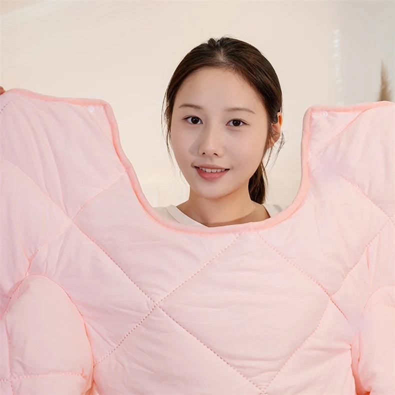 Wearable Fleece Blanket Hoodie
