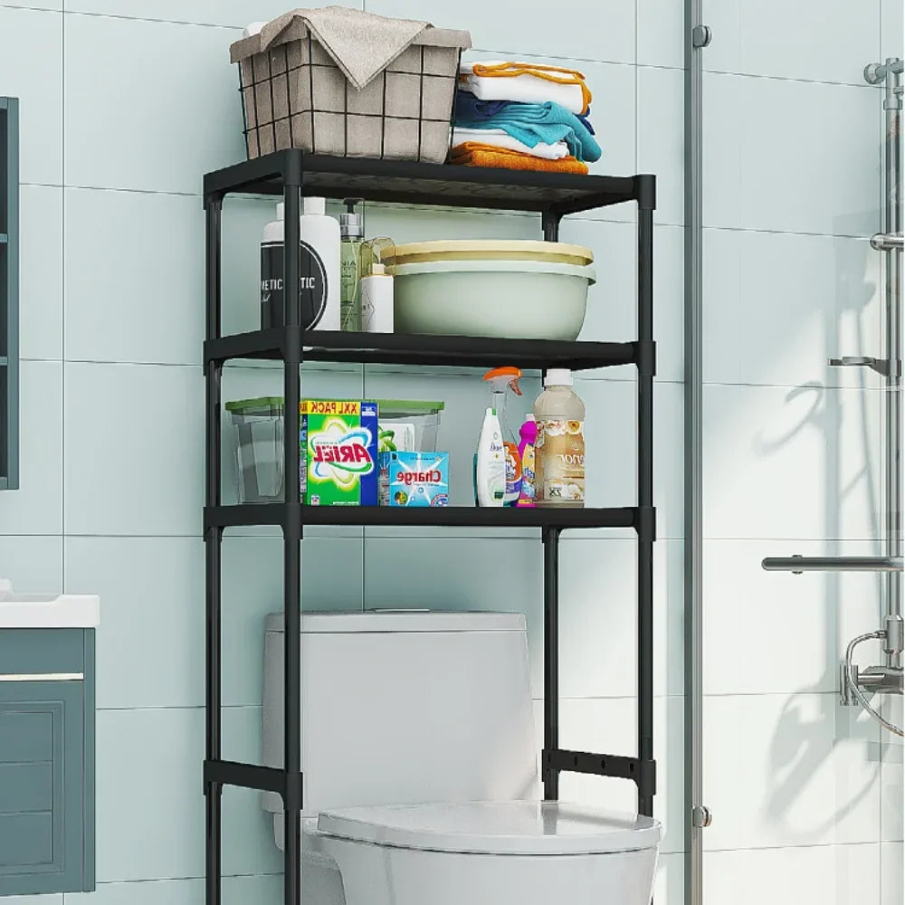 Over-The-Toilet Multilayer Perforation Storage Rack