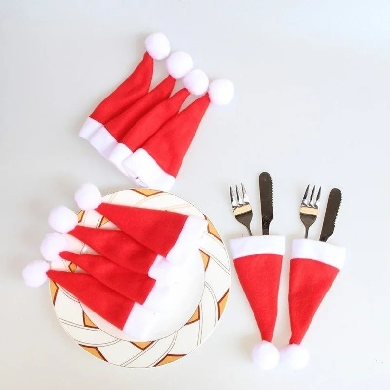 Merry Christmas Cutlery Bag Holder