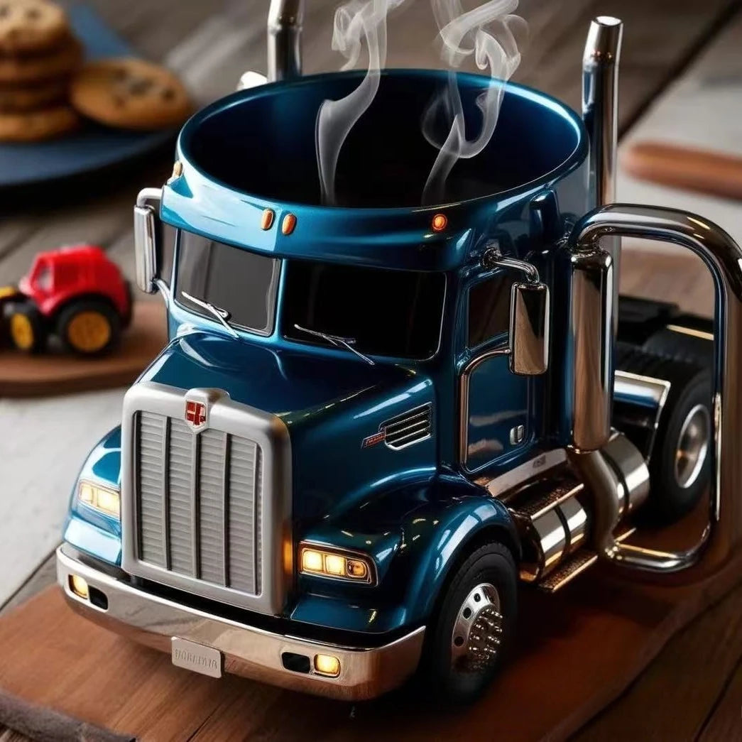 250ML Semi-Trailer Truck Coffee Mug