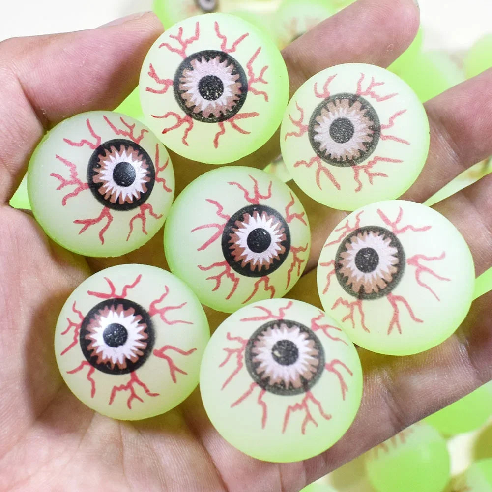 Halloween Glow in The Dark Eyeballs