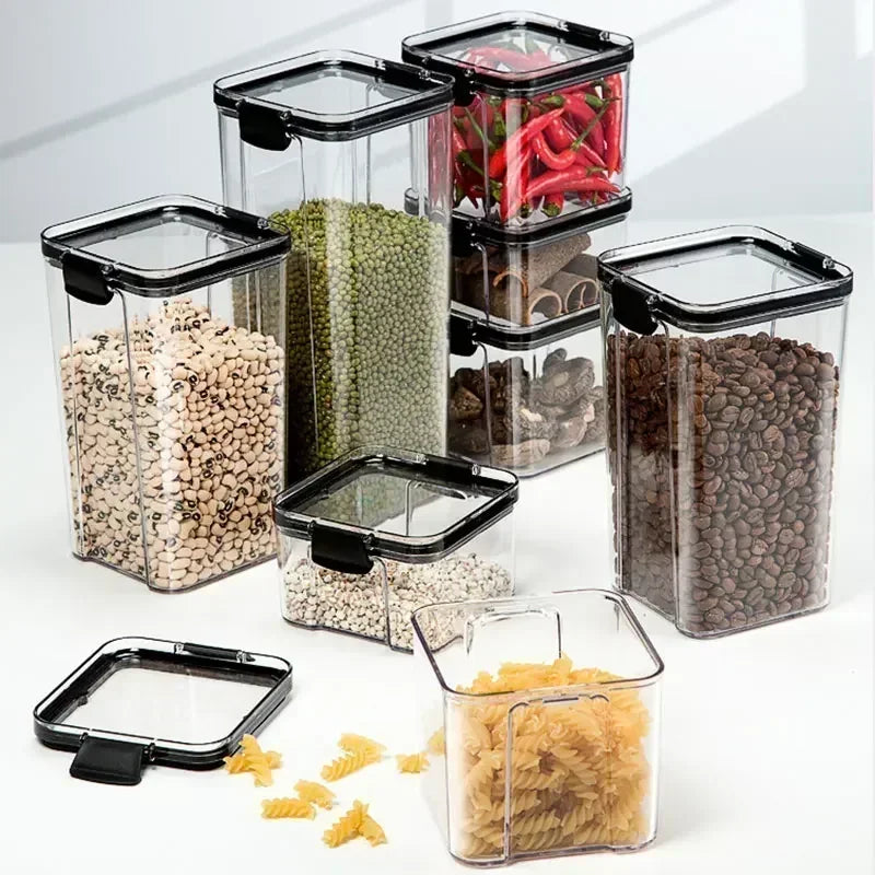 Plastic Food Storage Box Multigrain Tank & Dried Food Organizer