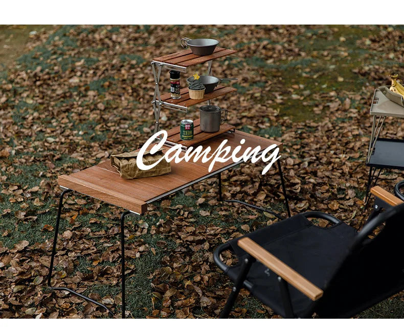 Outdoor Camping Three-Tier Rack