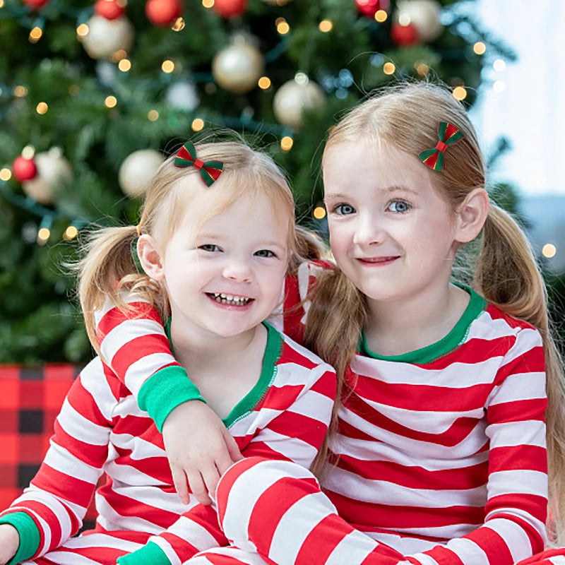 Christmas Satin Ribbon Bows