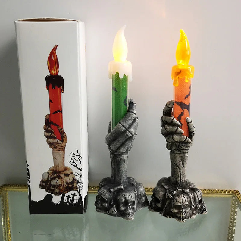 Halloween Hand Candle 🖐️🕯️