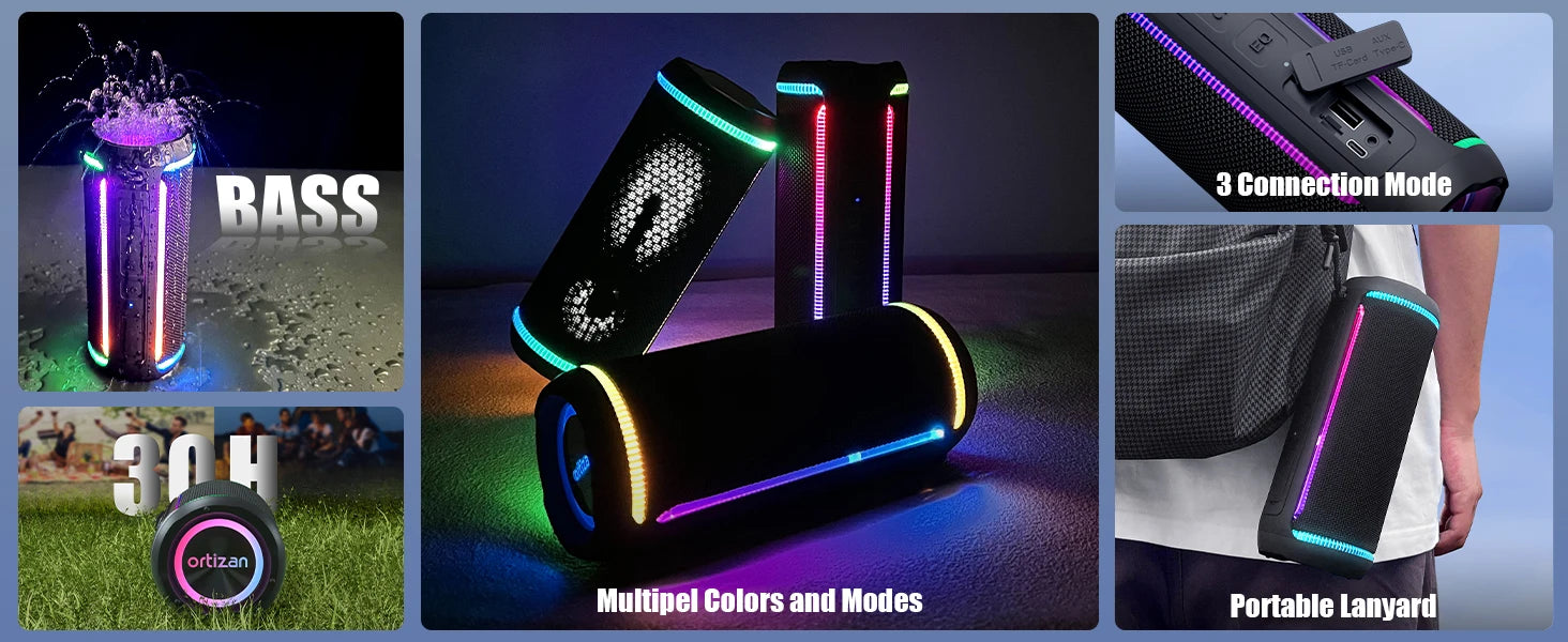 Ortizan X30 Bluetooth Speaker