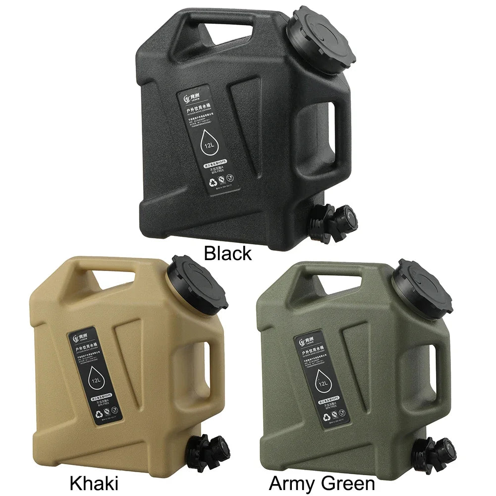 Portable 12L Camping Water Container