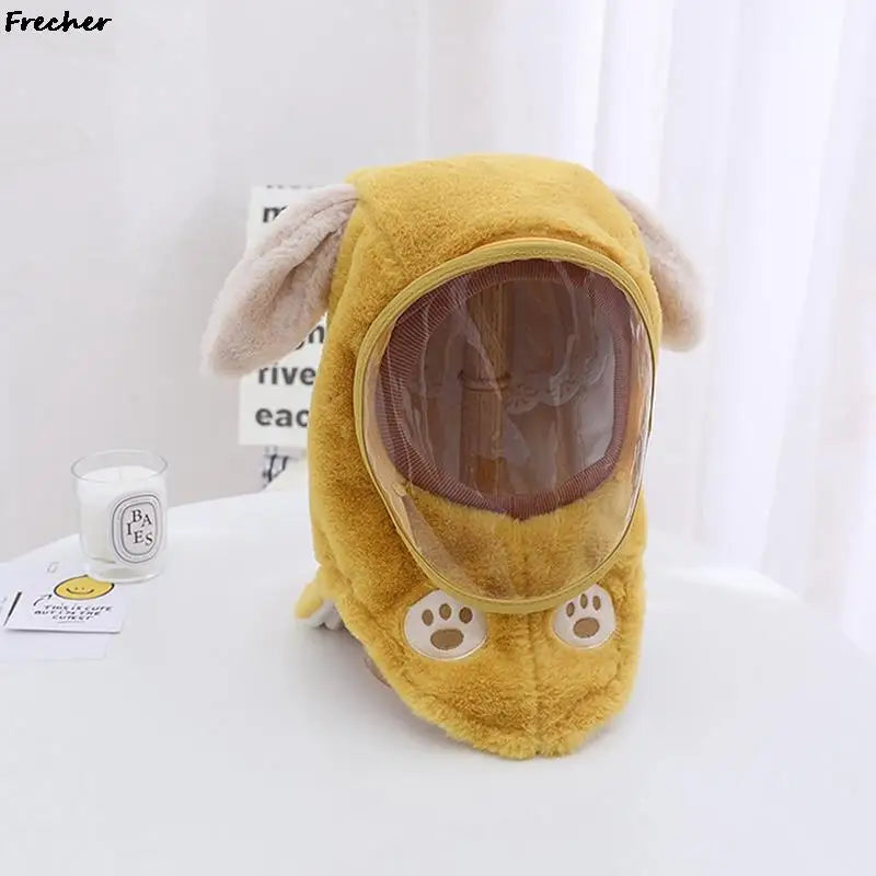 Windproof Face Cover Hat for Children