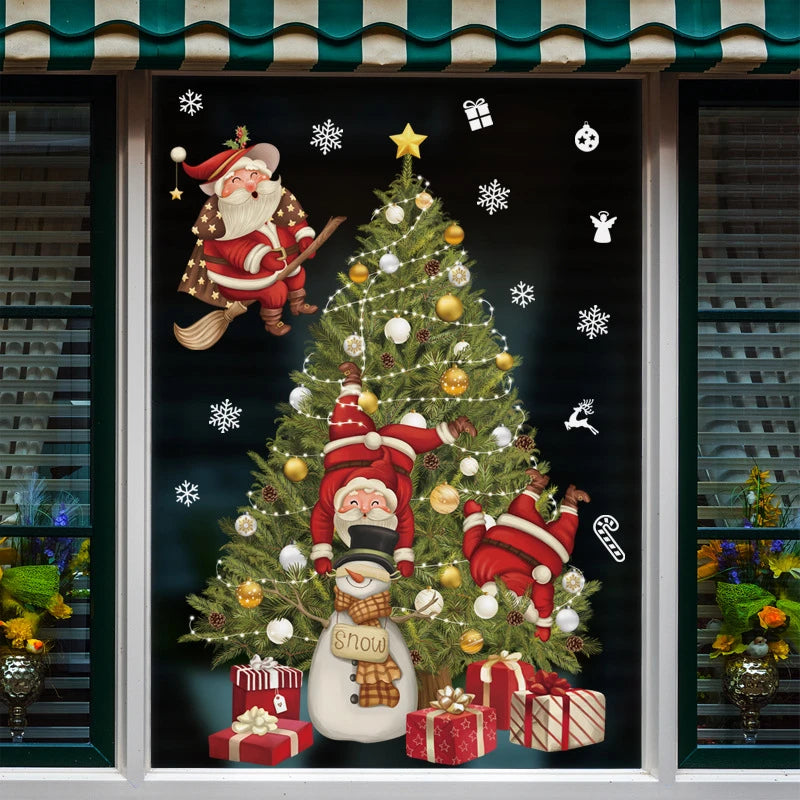 Christmas Window Stickers – Santa Claus