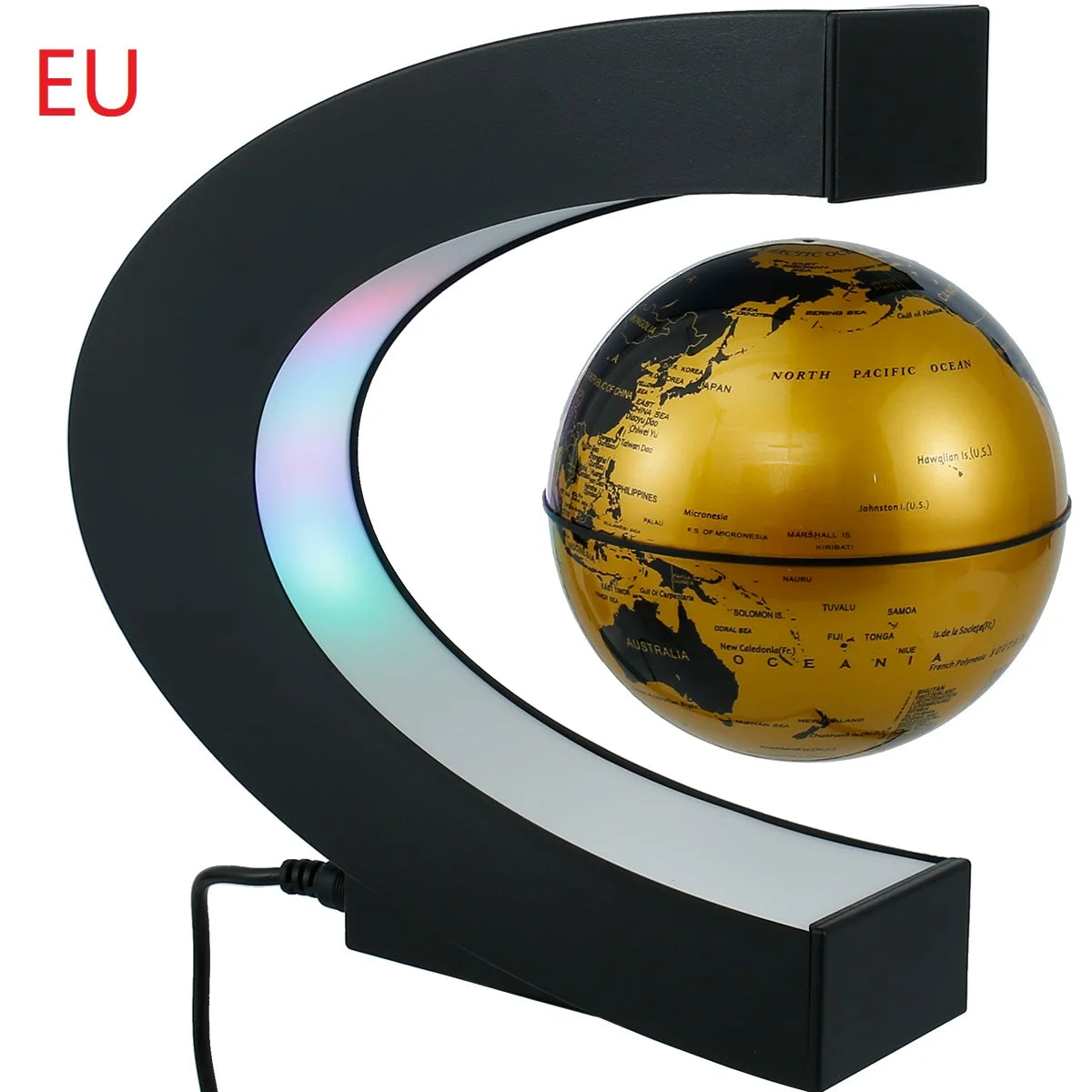 World Map Magnetic Levitation Globe
