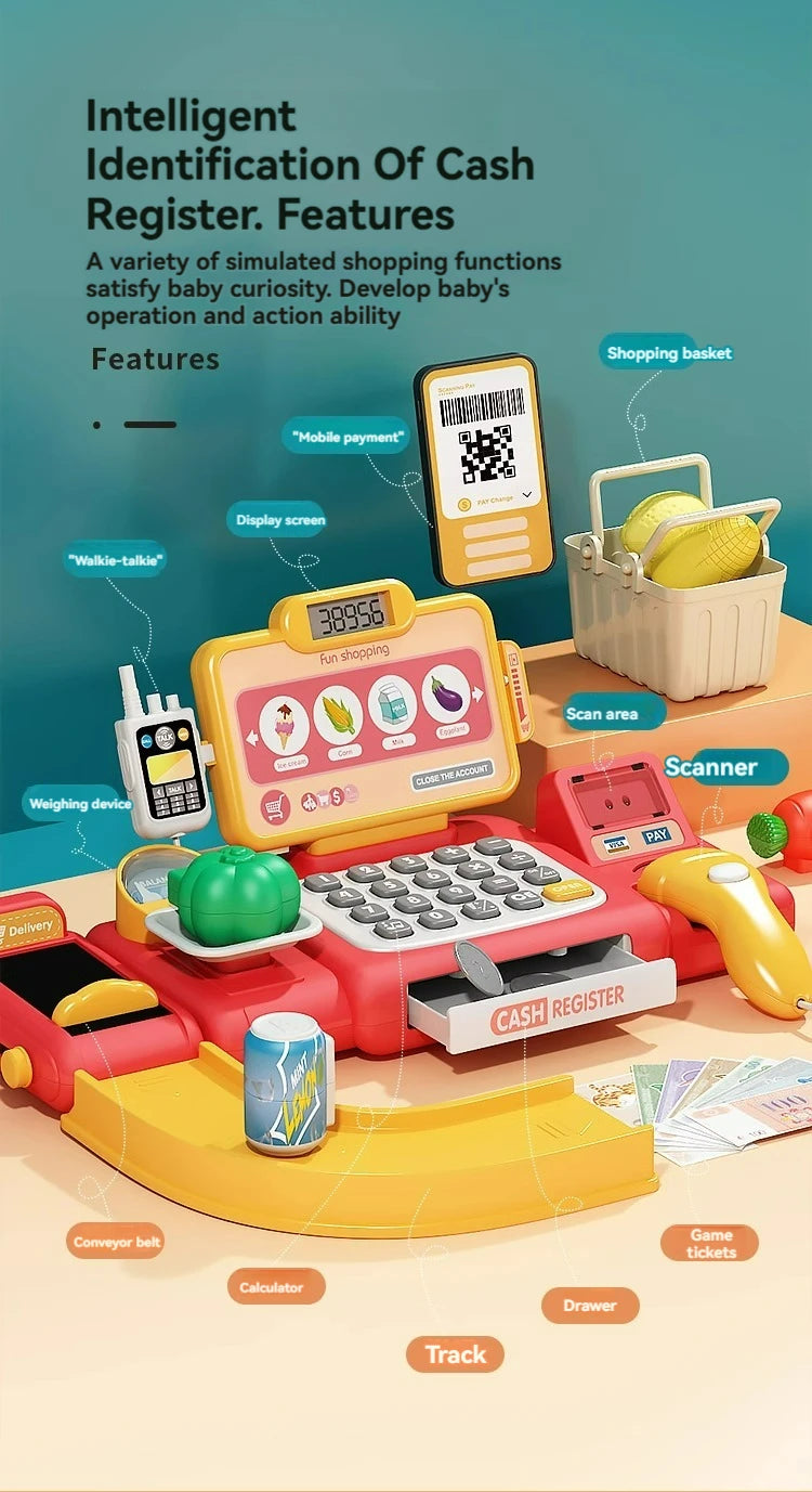 Supermarket Cash Register Toy