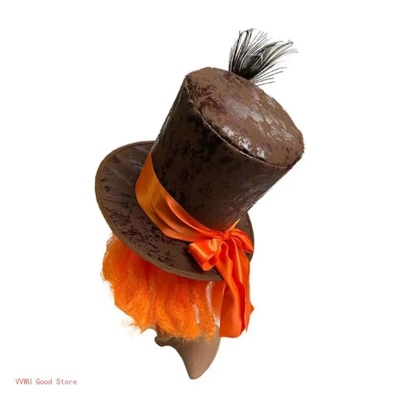 Mad Hatter Cosplay Hat Carnival Party Costume Accessory