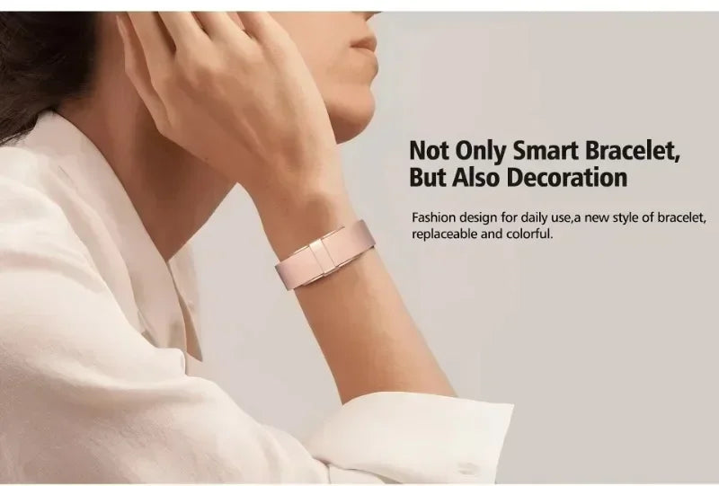 Smart Fitness Tracker Bracelet Heart Rate Blood Pressure & Pedometer