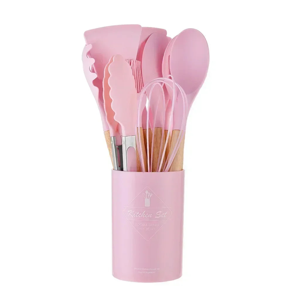 12PCS Food-Grade Silicone Kitchen Utensil Set