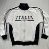 New Color Stripes Polo Collar Hoodie Zipper Coat