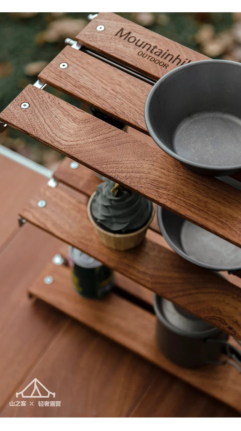 Outdoor Camping Three-Tier Rack
