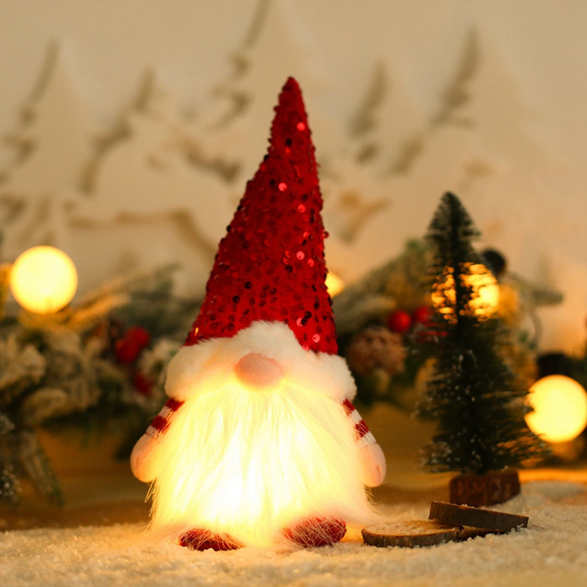 Gnome Christmas Faceless Doll