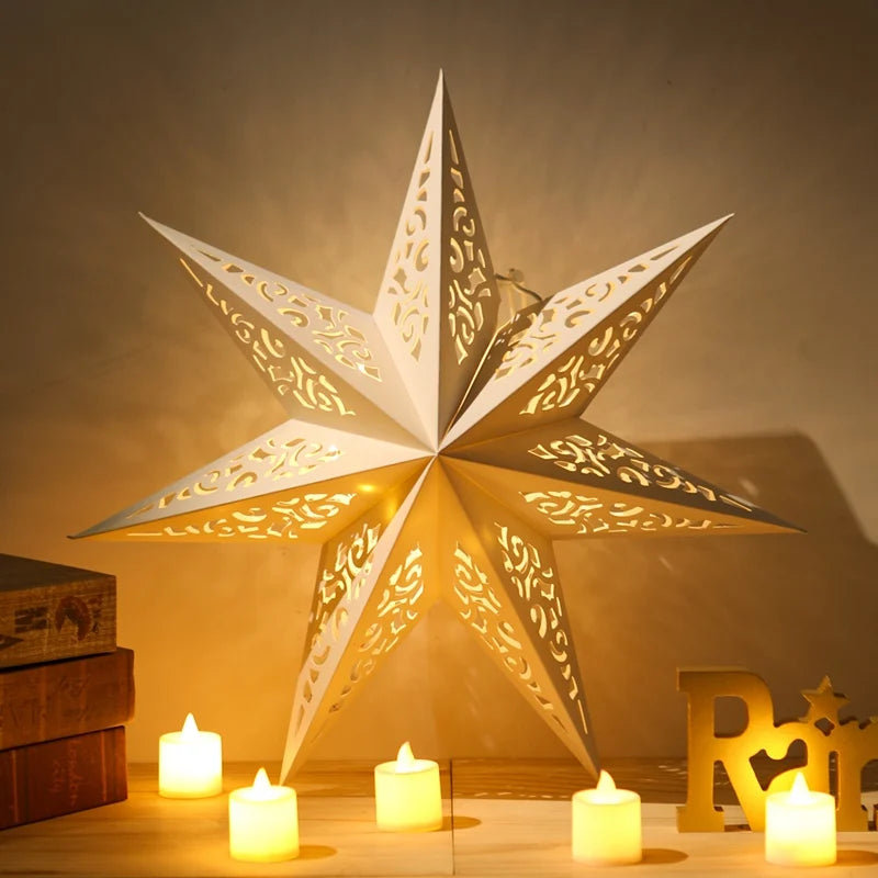 Christmas Hollow Star Hanging Pendant