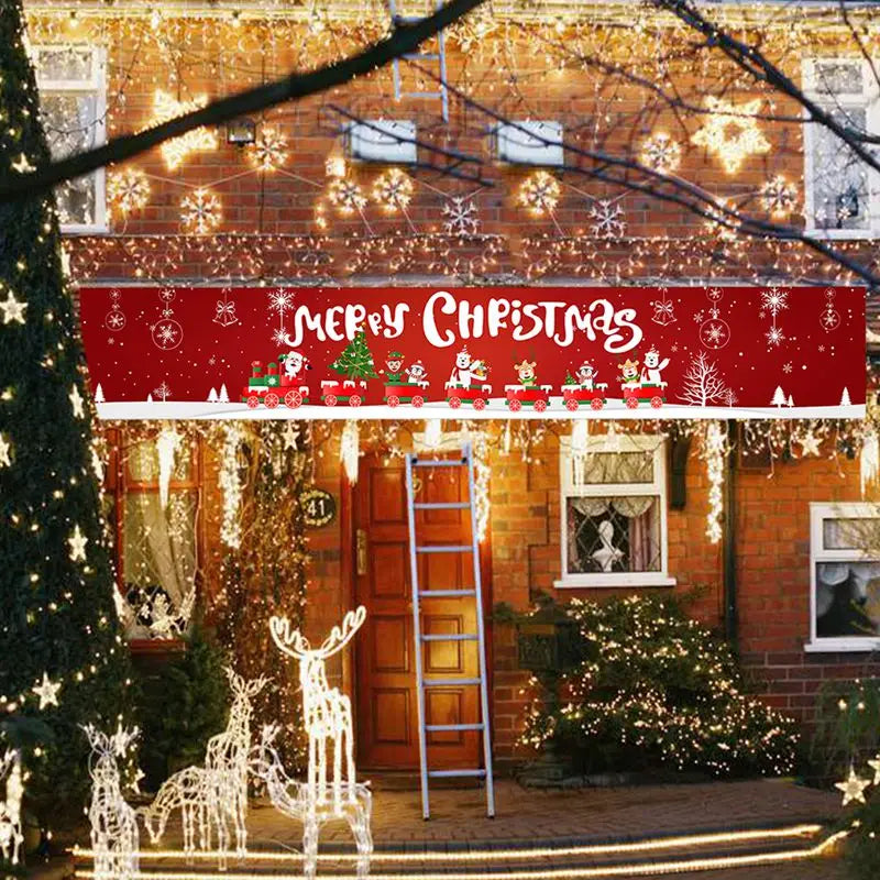 Christmas Outdoor Banner Flag