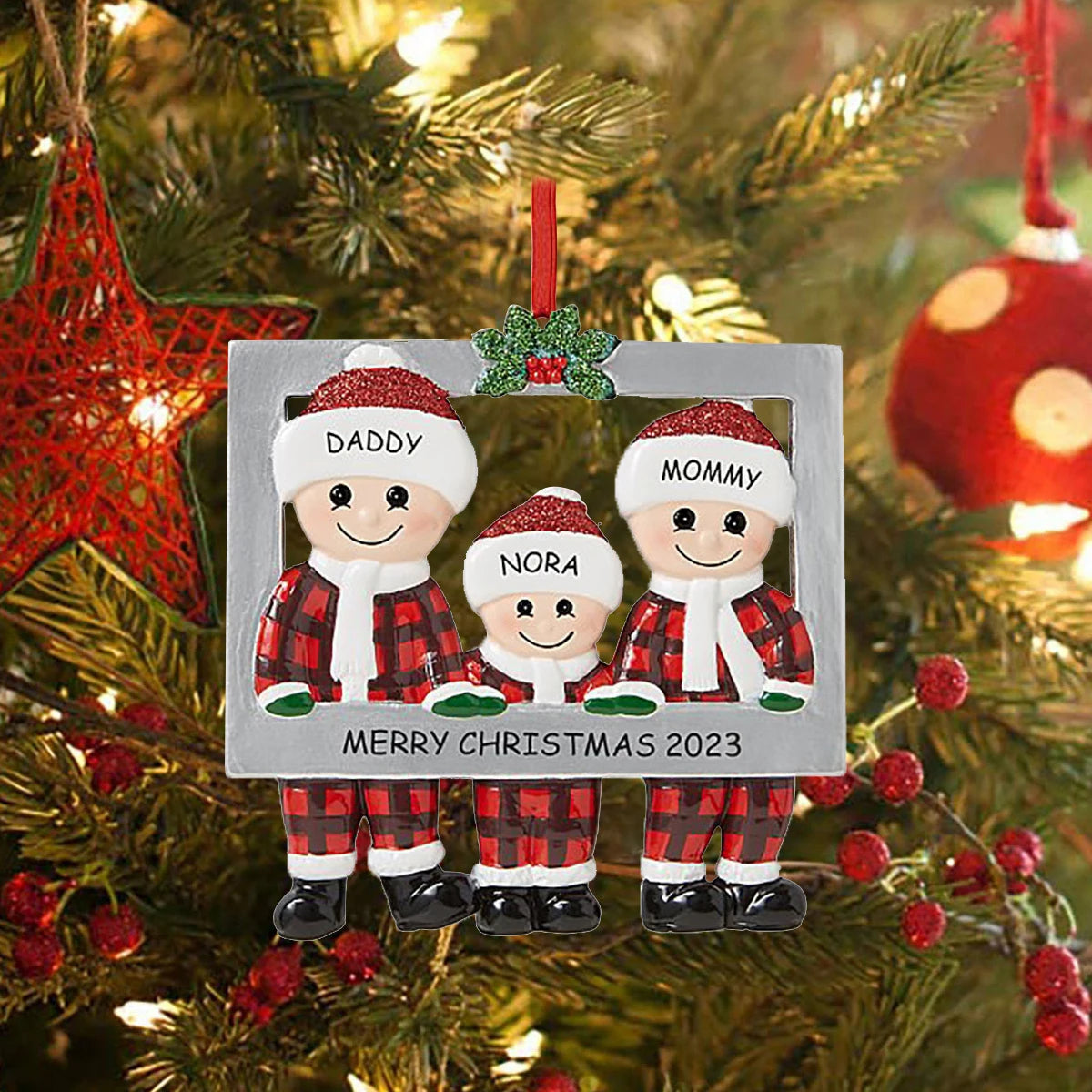 Christmas Pendant DIY Family Ornaments