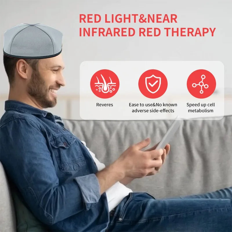 Red Light Therapy Hat Hair Growth & Scalp Care Helmet