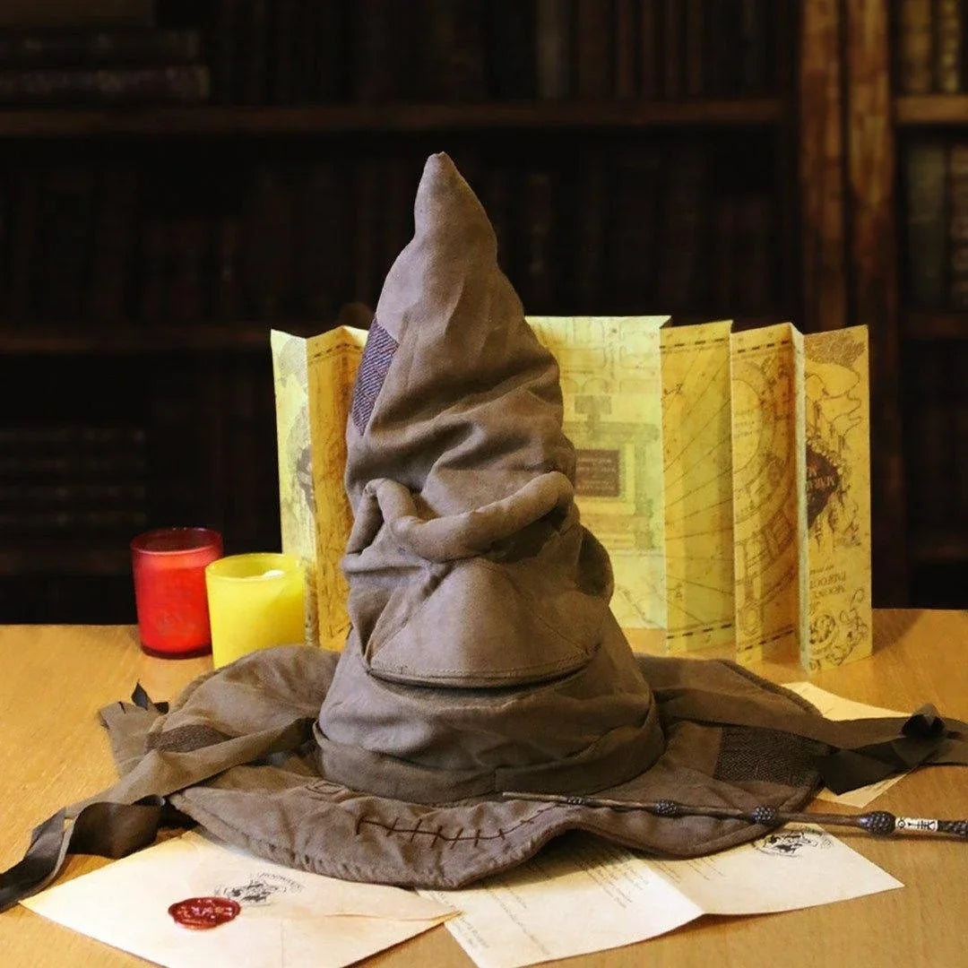 Witch Wizard Sorting Hat - Leather Halloween Party Props