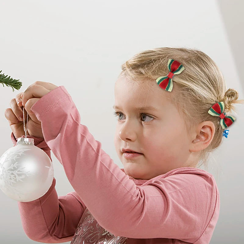 Christmas Satin Ribbon Bows