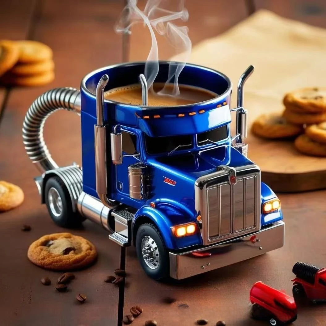 250ML Semi-Trailer Truck Coffee Mug