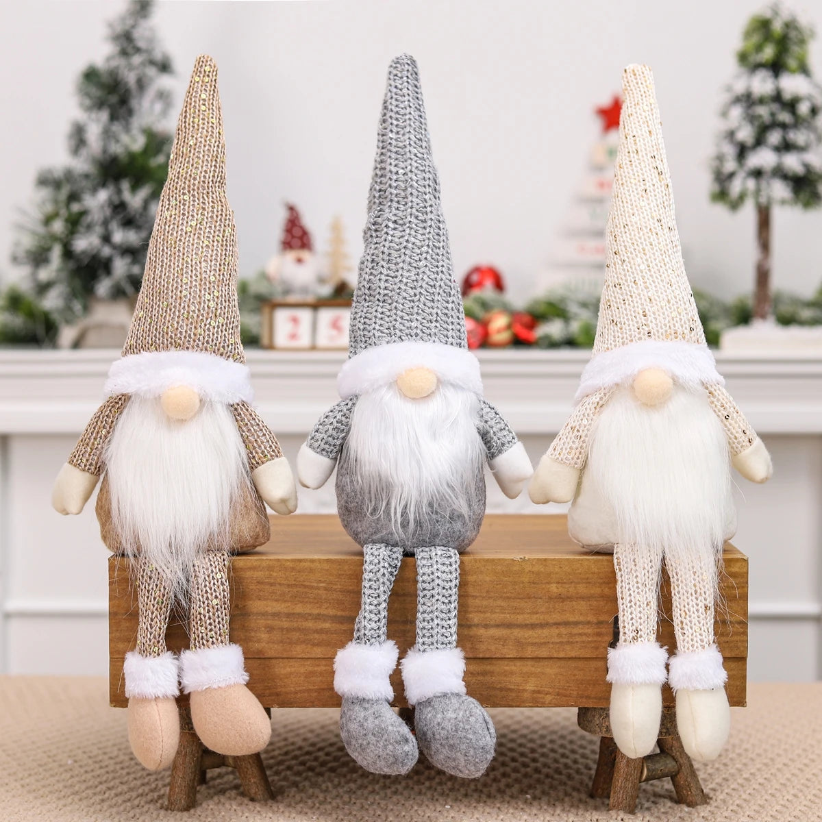 Gnome Christmas Faceless Doll