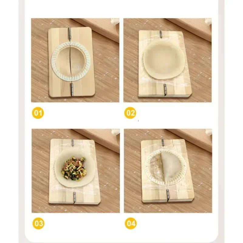 New Wooden Dumpling Mould