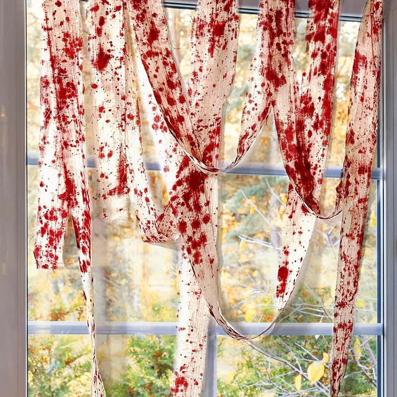 Halloween Bloody Cloth Strips