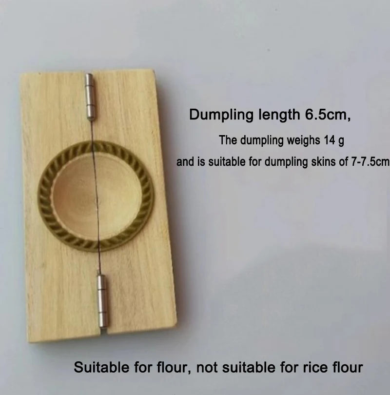 New Wooden Dumpling Mould