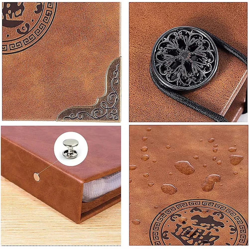 PU Leather Coins Collection Holder Book