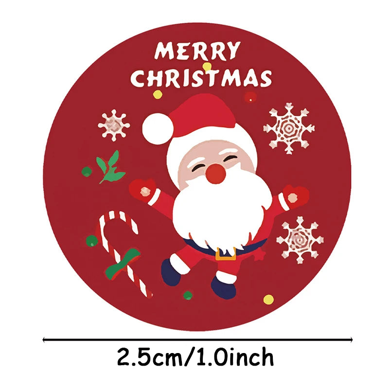 Merry Christmas Stickers DIY & Gift Decoration