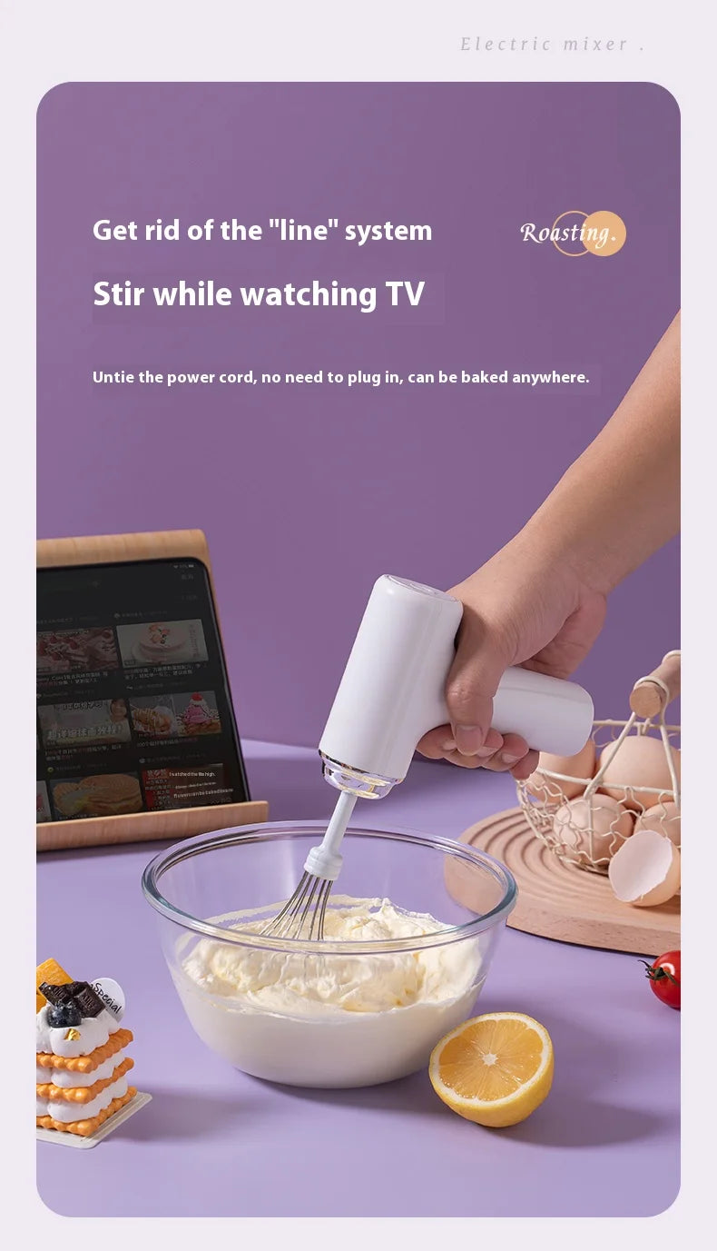 Multi-Functional Dual Mixer Egg Beater