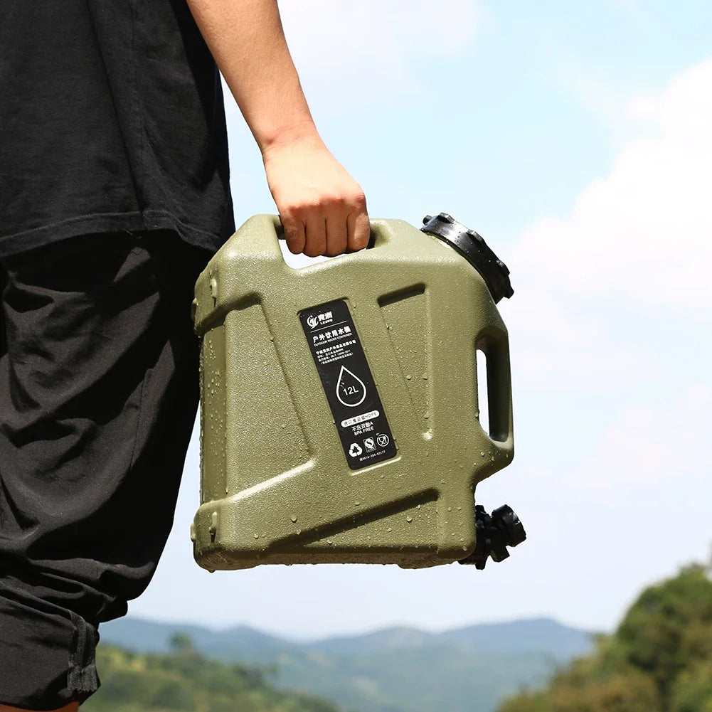 Portable 12L Camping Water Container