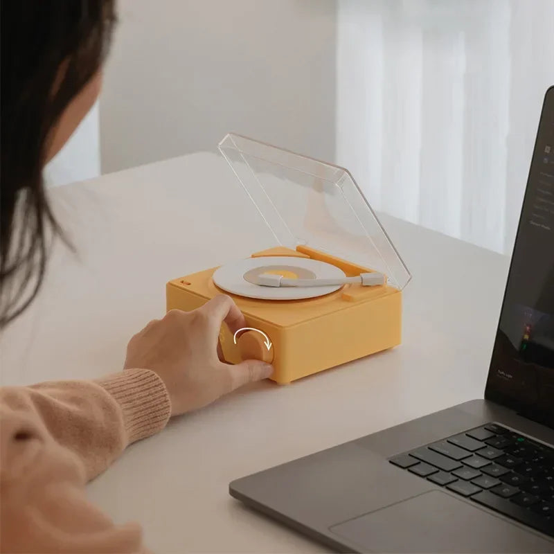 Retro Vinyl Bluetooth Speaker