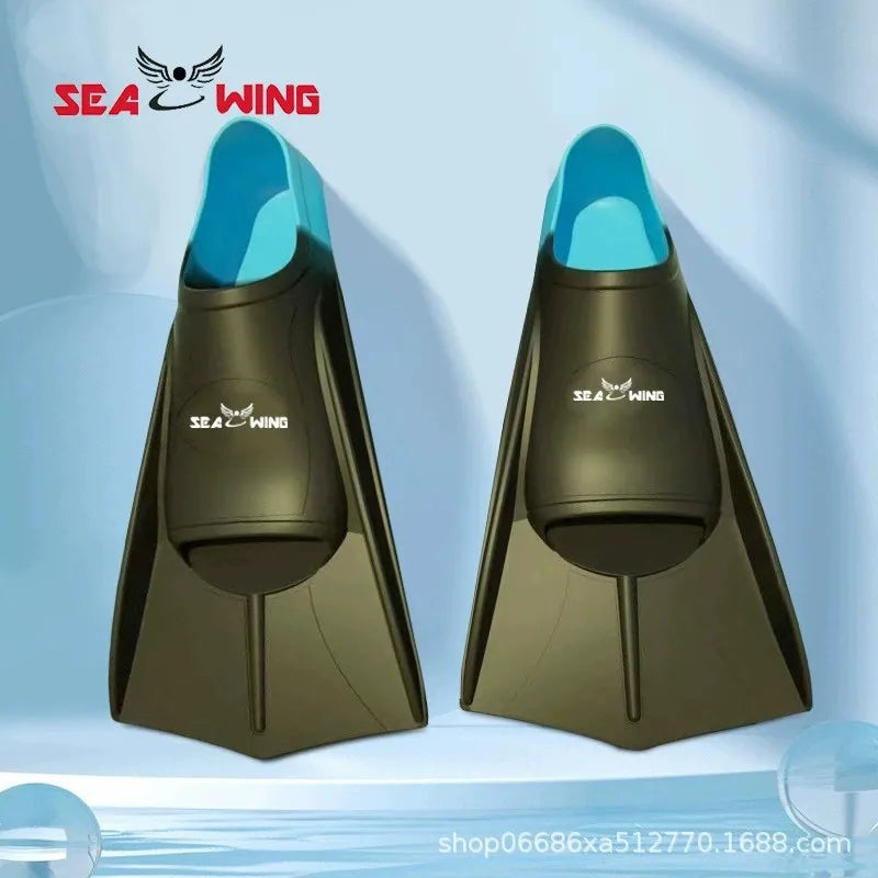 Swimming Training Fins Anti-Slip Wrapped Foot Design for Diving