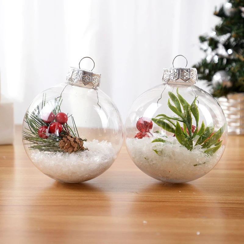 Fillable Ornaments – Tree Hanging Baubles