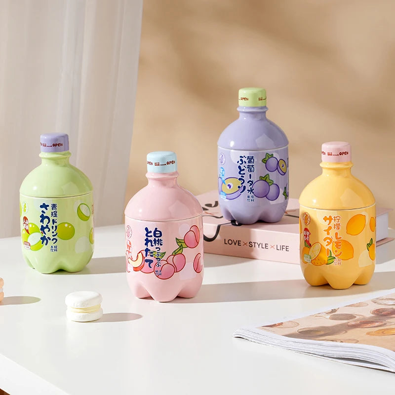 Kawaii Peach Ceramic Mug