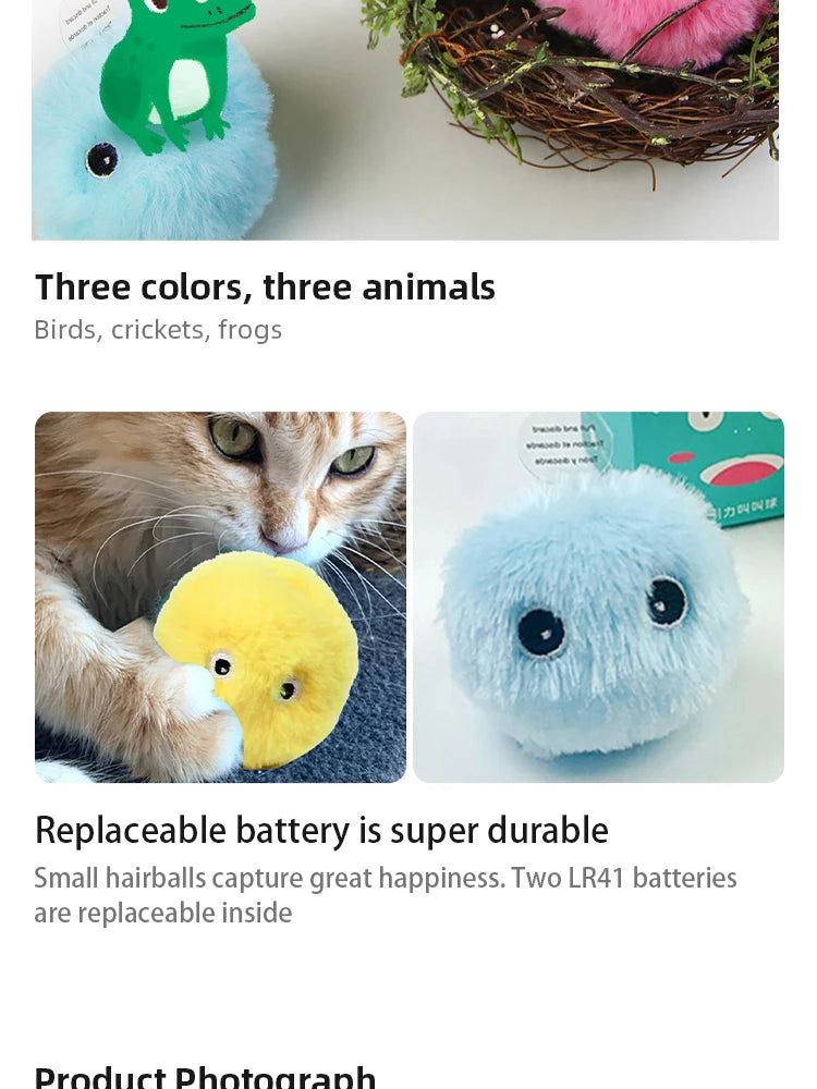 Smart Interactive Ball Toy For Cat