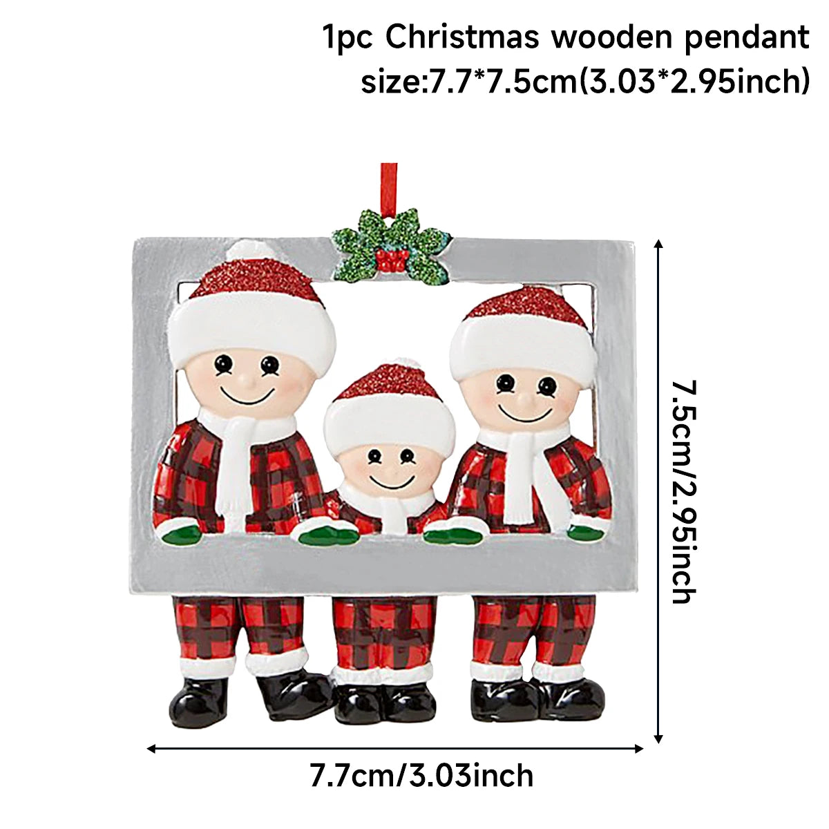 Christmas Pendant DIY Family Ornaments