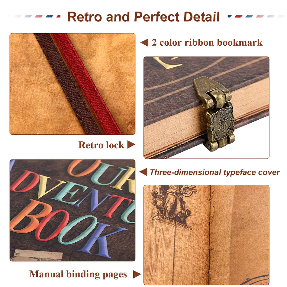 146-Page DIY Handmade Photo Album