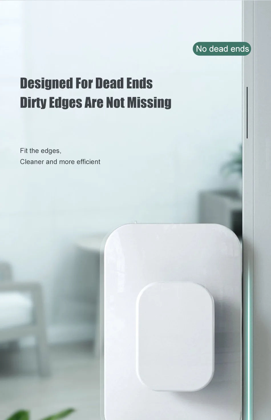 NEW Magnetic Window Cleaner Double-Sided Glass Wiper