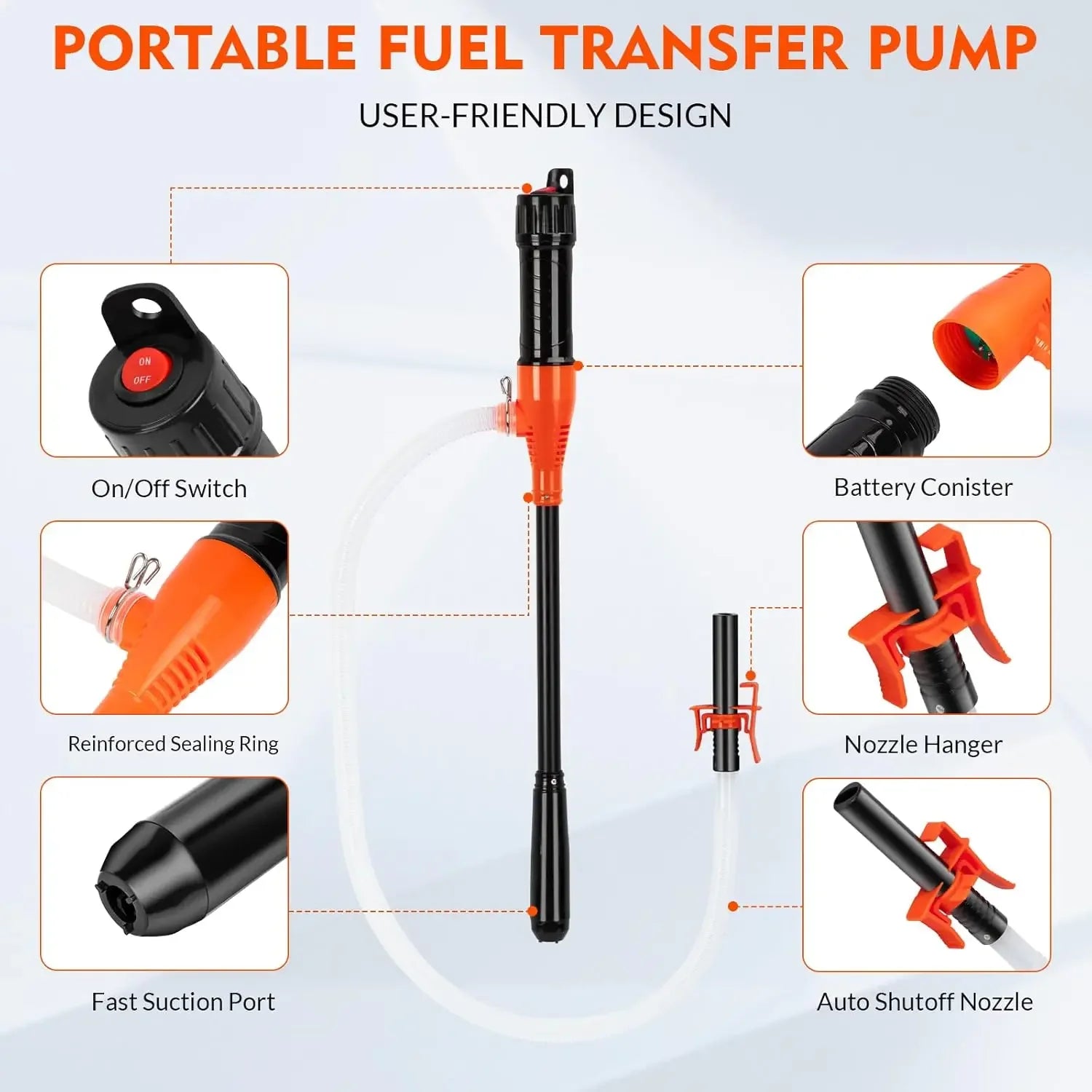 Portable Power Battery Pump