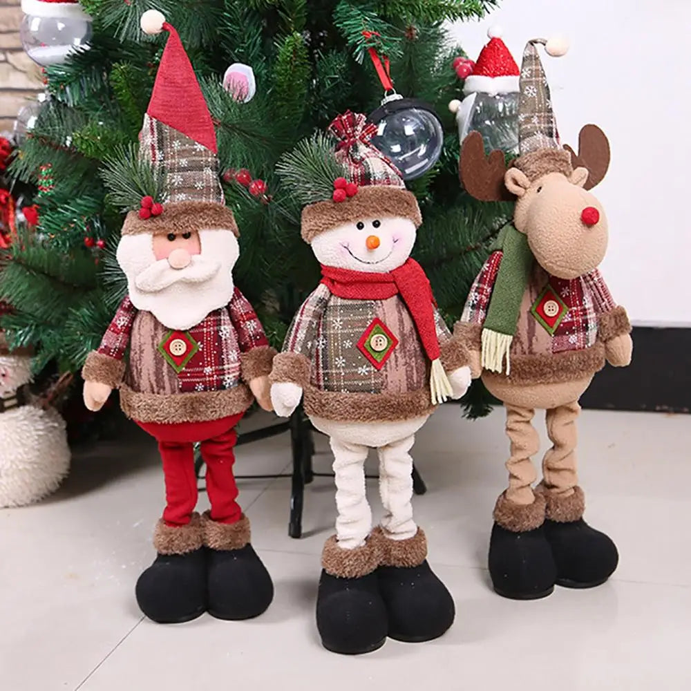 Telescopic Christmas Doll Ornament