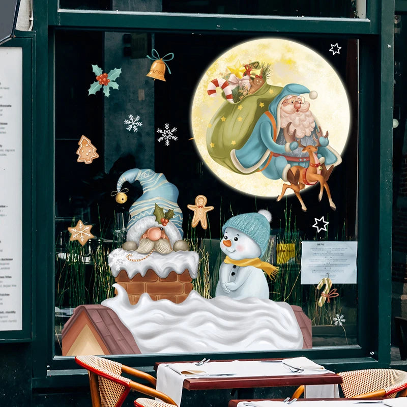 Christmas Window Stickers – Santa Claus