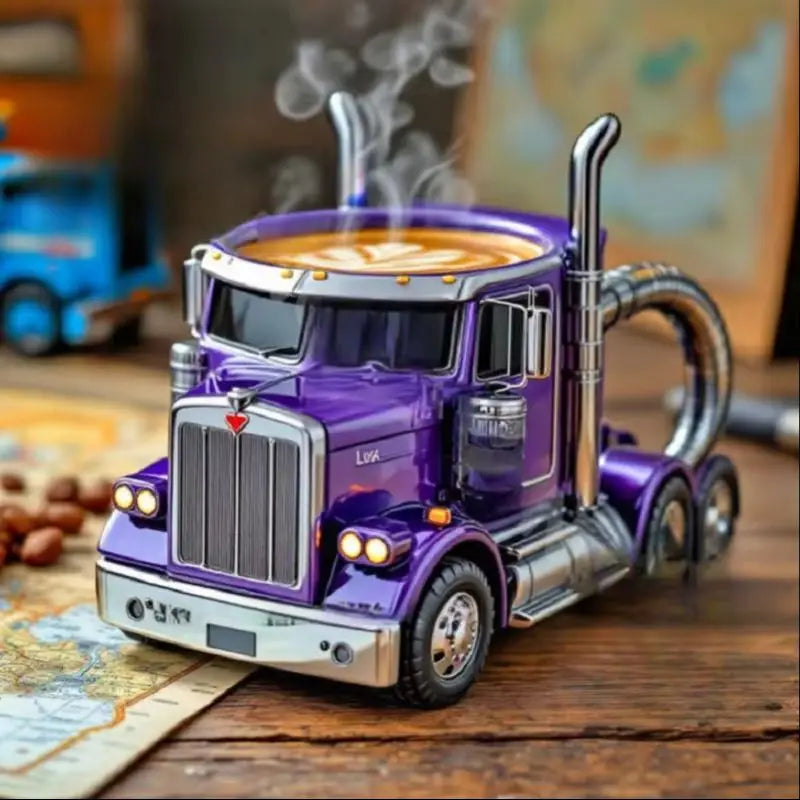 250ML Semi-Trailer Truck Coffee Mug