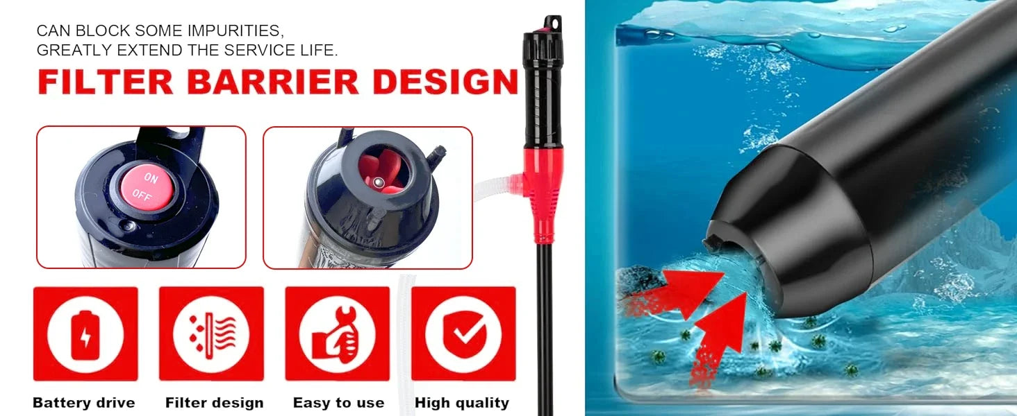 Portable Power Battery Pump