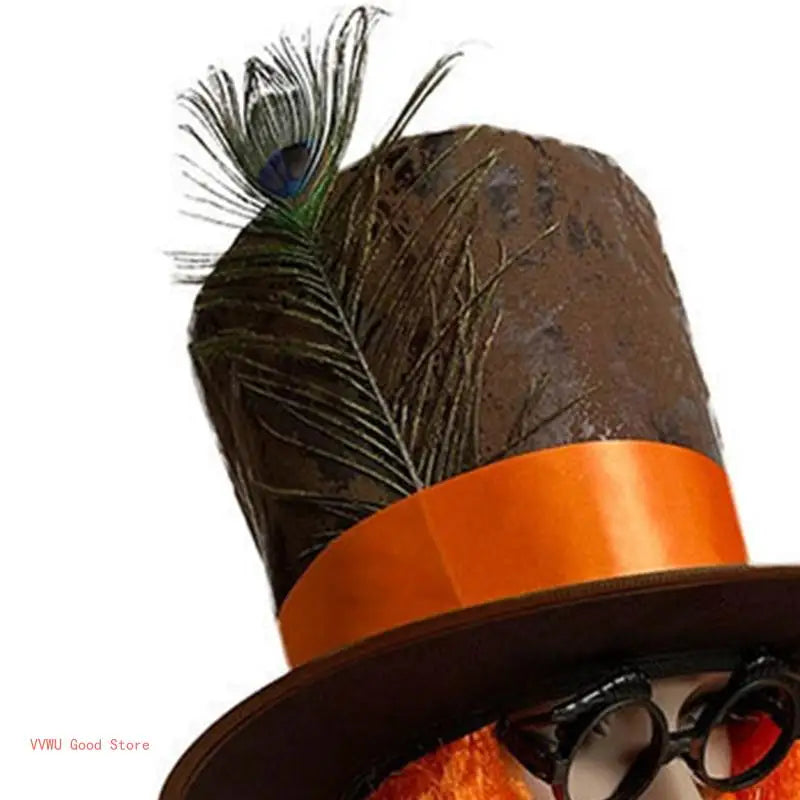 Mad Hatter Cosplay Hat Carnival Party Costume Accessory
